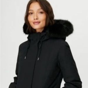 Wilfred Northstar Parka with Black Hood Trim